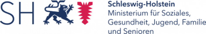 Logo Schleswig-Holstein, Ministerium für Soziales, Gesundheit, Jugend, Familie und Senioren