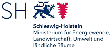Logo Schleswig-Holstein, Ministerium für Energiewende, Landwirtschaft, Umwelt und ländliche Räume